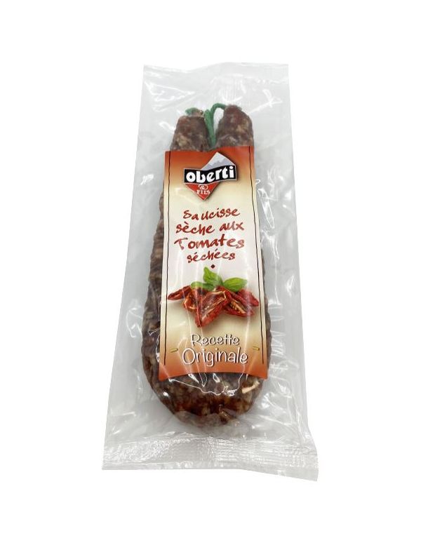 Saucisse sèche aux tomates séchées Salaisons Oberti et Fils