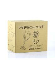 Verre à champagne et vin effervescent - Hélicium