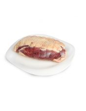 Rôti de canard au foie gras frais