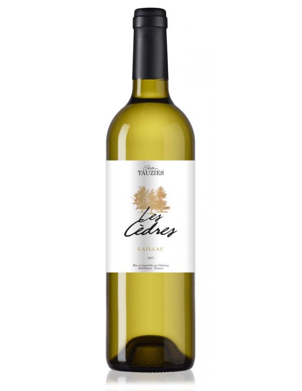 Vin Blanc du Château Tauziès "Les Cèdres"