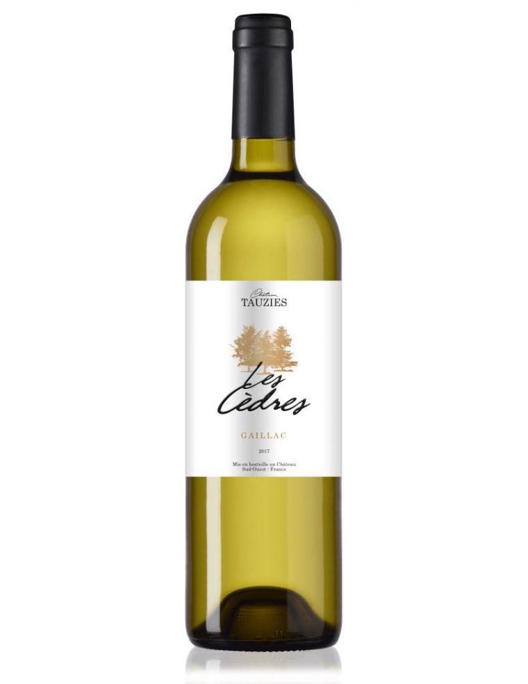 Vin Blanc du Château Tauziès "Les Cèdres"