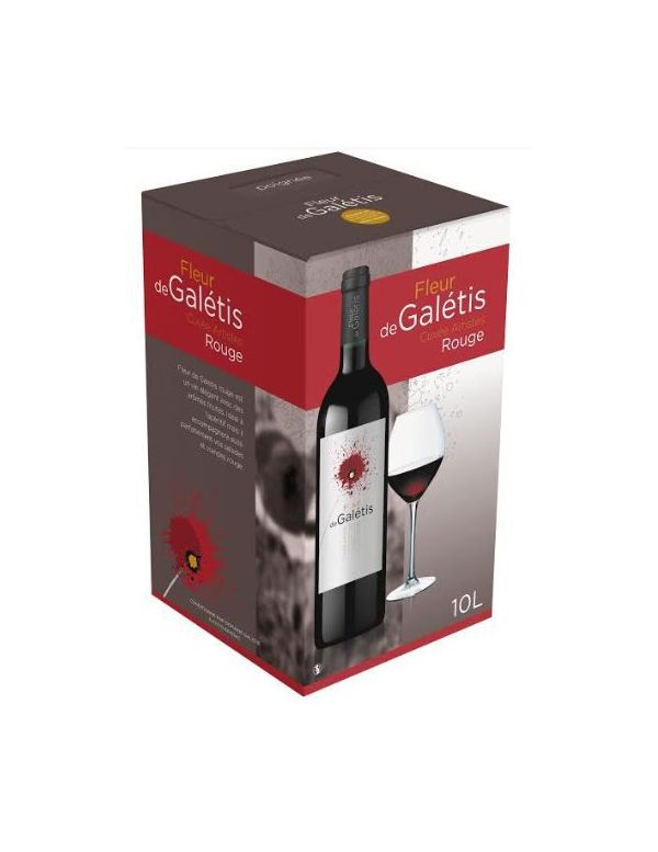 Bag In Box vin rouge 10 Litres - IGP Pays d'Hérault