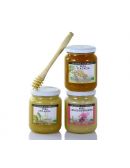 Coffret assortiment de miels Bio des Pyrénées - La Grange aux Abeilles