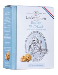 Boules de Poilus, Biscuits noisettes/fleur d'oranger - Les Mirliflores