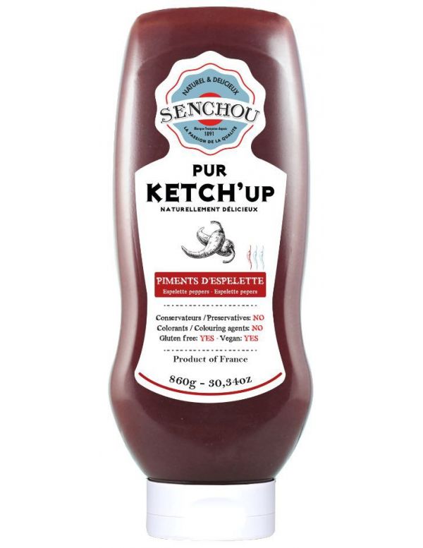 Ketchup au Piment d'Espelette en squeeze - Senchou