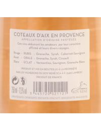 etiquette Vin Rosé de Provence "OPALE" AOP