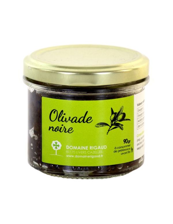 Tapenade artisanale aux olives noires