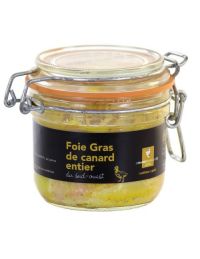 Foie gras de canard entier du Sud-Ouest conserve de 190 g