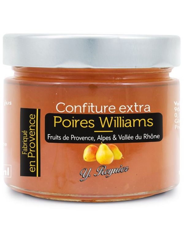 Confiture extra Poires Williams de Provence