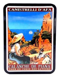 Assortiment Canistrelli Corse en Boîte à offrir - Biscuiterie d'Afa 