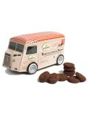 Sablés Tout Chocolat dans une boîte camionnette - Maison Mercier