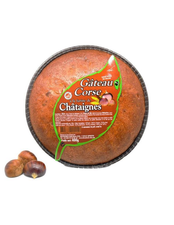 Achat Vente En Ligne Gateau Corse A La Farine De Chataigne Jemangefrancais