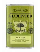 Huile d'olive Ail et Thym bidon de 250 ml