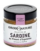 Rillettes de Sardine au Piment d'Espelette - Groix & Nature