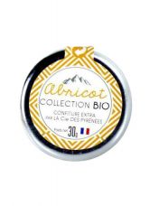 Mini pot confiture à l'abricot bio