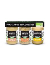 Moutarde assortiment de saveurs EDMOND FALLOT : le coffret de 5 pots - 520  g à Prix Carrefour