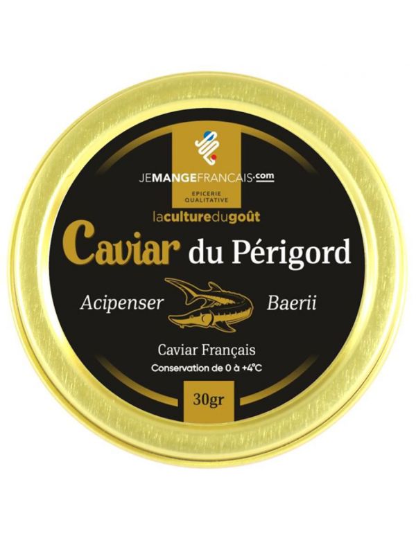 Caviar 30 g - Dégustation Caviar d'Aquitaine