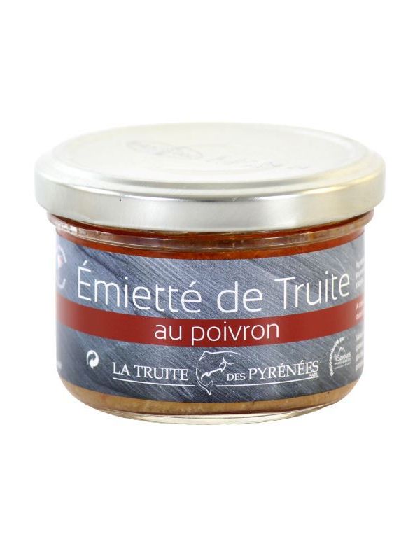 Émietté de Truite au Poivron - La Truite des Pyrénées