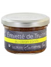 Emietté de Truite au Citron Confit - La Truite des Pyrénées