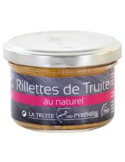 Rillettes de Truite au naturel - La Truite des Pyrénées