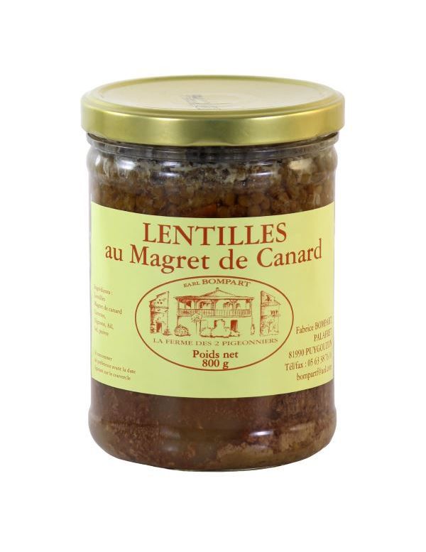 Magret-de-canard-aux-lentilles