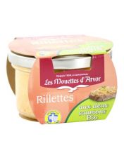 Rillettes aux 2 saumons Bio