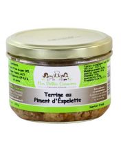 Terrine de campagne au Piment d'Espelette AOP - Nos Petites Conserves