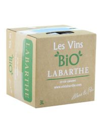 BIB VIN ROUGE BIO 3L - AOC GAILLAC - DOMAINE DE LABARTHE