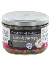 Terrine de campagne médiéval - Conserverie de l'Abbaye