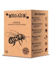 Cubi de 5 litres Vin Rouge de Gaillac - Engagé