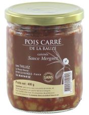 Pois carré sauce Merguez