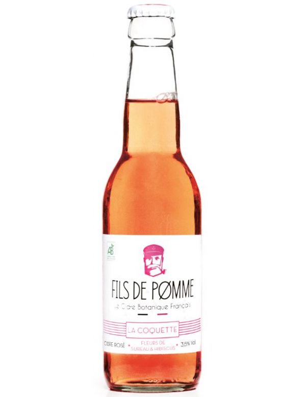 Cidre Rosé Bio Sureau & Hibiscus - Fils de Pomme