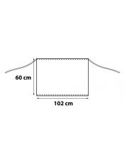 Tablier de cuisine demi-chef 100% coton - Deren