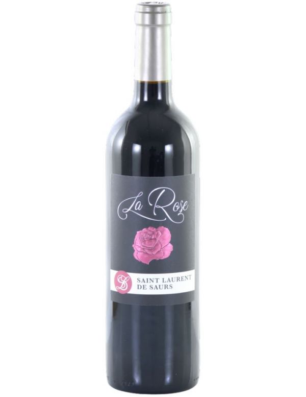 Vin rouge doux 100% Cabernet Sauvignon La Rose - Saint-Laurent de Saurs 