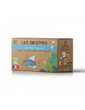 Tisane au Gingembre Bio - Boîte de 20 Sachets - Les Infuthés