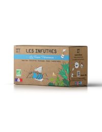 Tisane au gingembre Bio - Boîte de 20 sachets - Les Infuthés