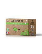 Tisane Menthe Réglisse BIO - Boîte de 20 sachets - Les Infuthés