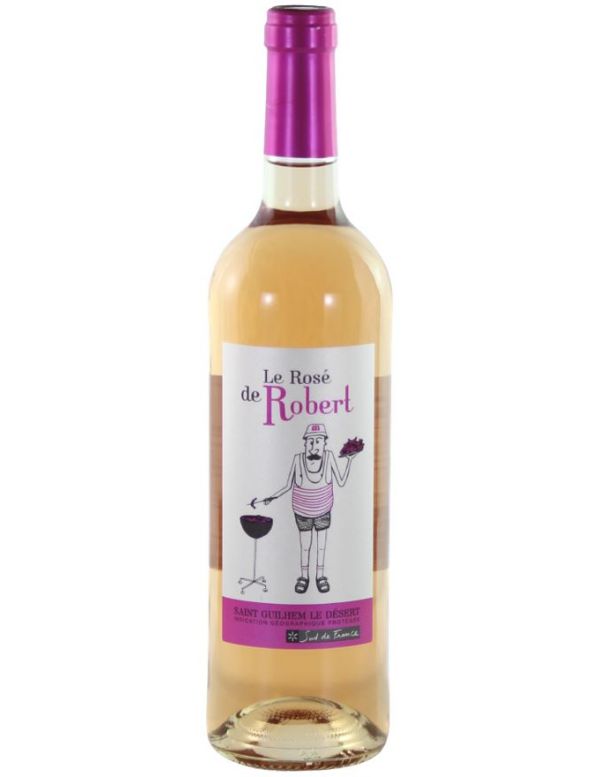 Vin Rosé Le Rosé de Robert IGP Saint Guilhem le Désert - Achat