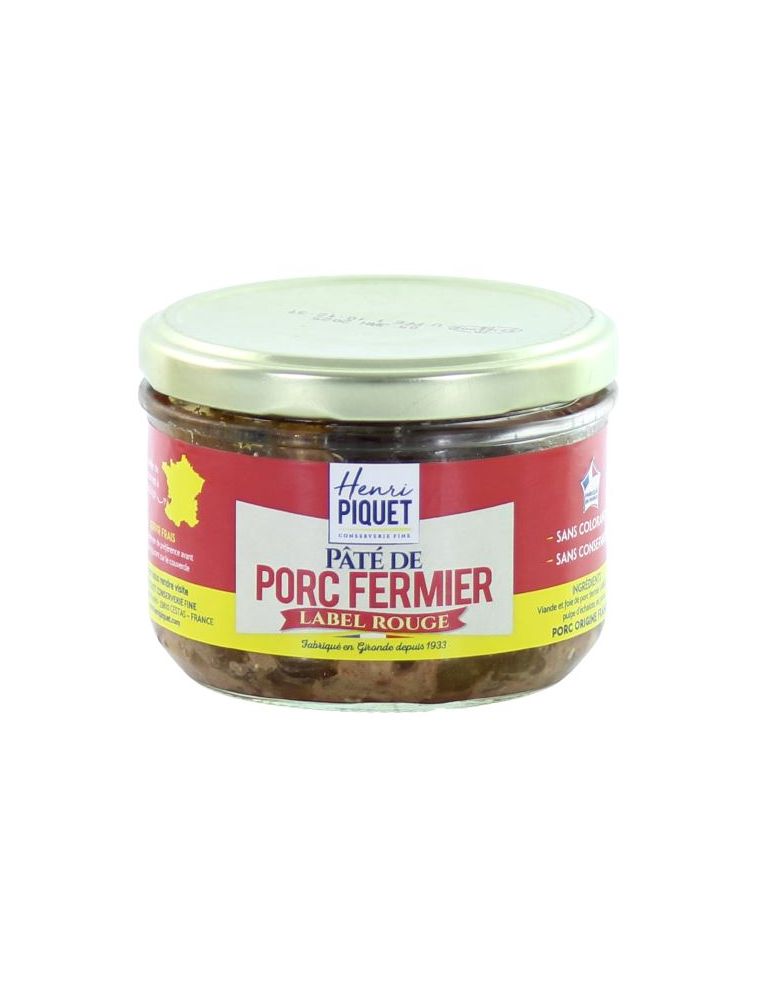 Pâté de Porc fermier Label Rouge - Henri Piquet