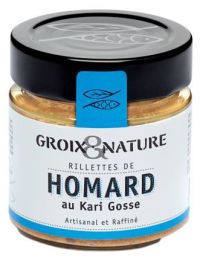 Rillettes de homard au kari gosse - Groix & Nature