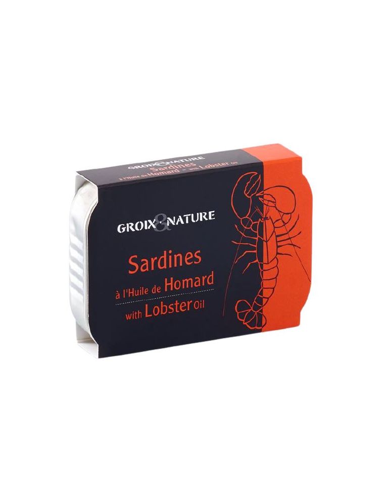 Sardines à l'huile de homard - Groix & Nature