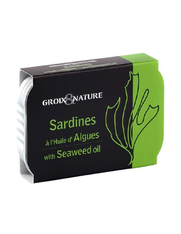 Sardines à l'huile d'algues - Groix & Nature
