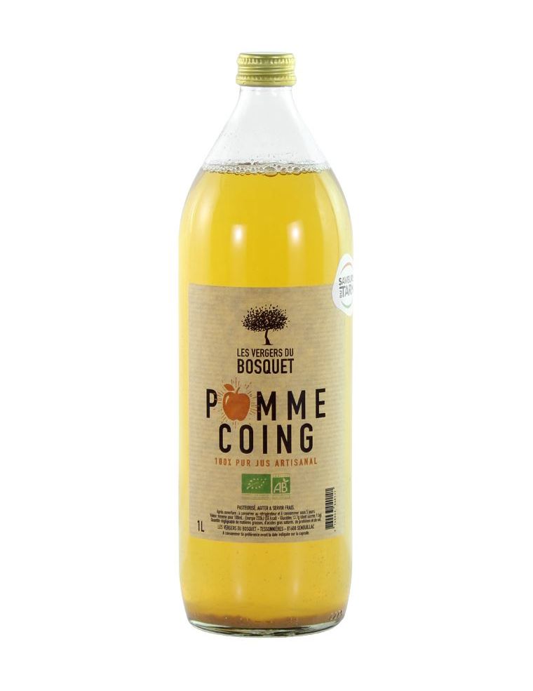 Jus Pomme Coing Bio