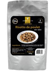 Risotto de poulet aux cèpes plat cuisiné pour 2 personnes