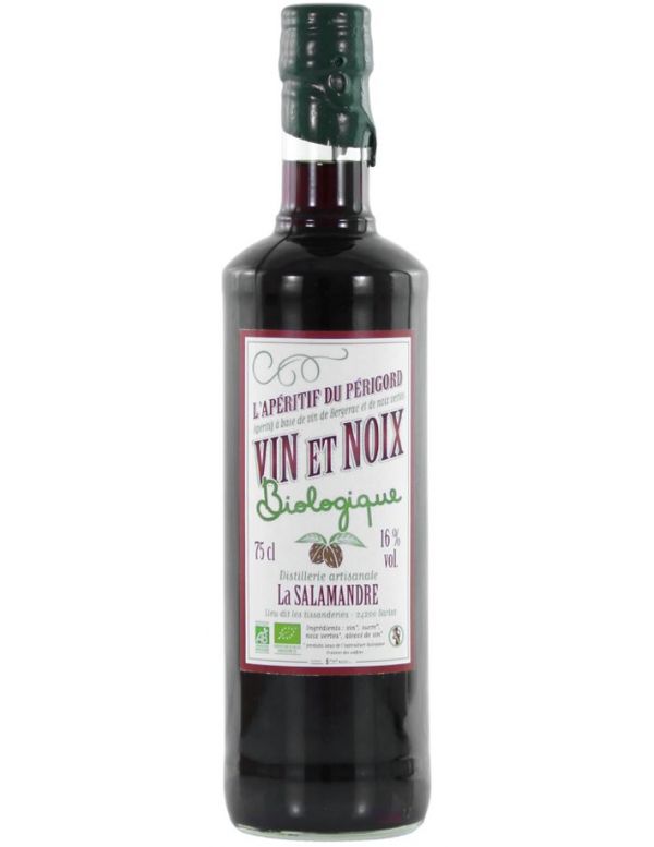 Vin de Noix Bio - Distillerie la Salamandre 