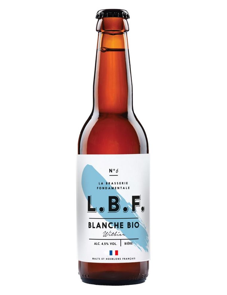 Bière Blanche Witbier Bio - La Brasserie Fondamentale - Achat / Vente 