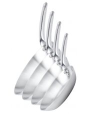 set de poêle en inox qualité pro