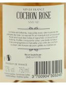 etiquette vin rose syrah
