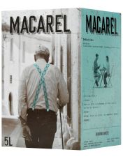 Vin de table Blanc en cubi de 5 Litres - "Macarel" vin de France