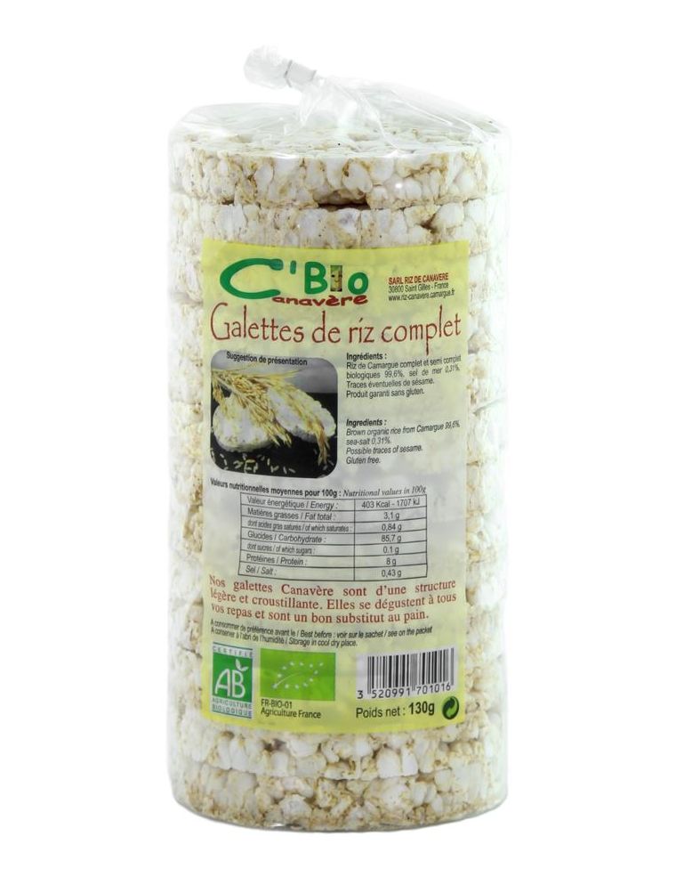 Les Galettes de riz BIO - mon-marché.fr